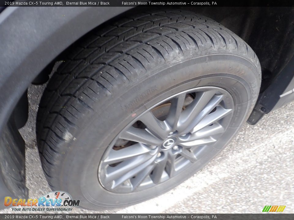 2019 Mazda CX-5 Touring AWD Eternal Blue Mica / Black Photo #5
