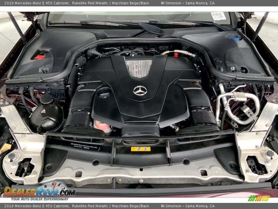 2019 Mercedes-Benz E 450 Cabriolet 3.0 Liter Turbocharged DOHC 24-Valve VVT V6 Engine Photo #9