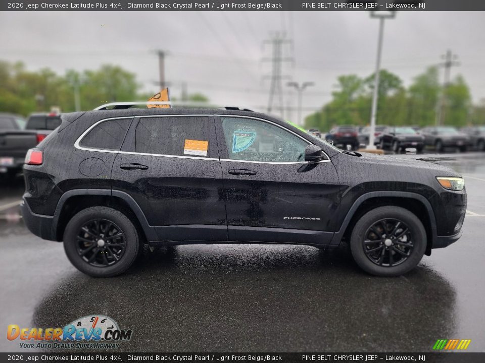 Diamond Black Crystal Pearl 2020 Jeep Cherokee Latitude Plus 4x4 Photo #21