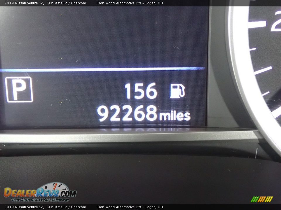 2019 Nissan Sentra SV Gun Metallic / Charcoal Photo #31