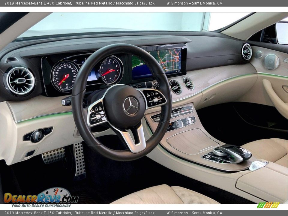 Dashboard of 2019 Mercedes-Benz E 450 Cabriolet Photo #14