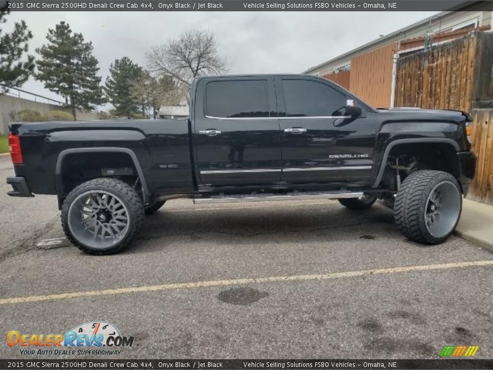 2015 GMC Sierra 2500HD Denali Crew Cab 4x4 Onyx Black / Jet Black Photo #9