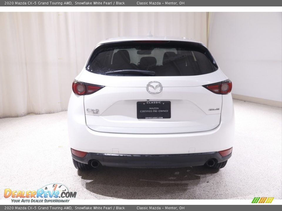 2020 Mazda CX-5 Grand Touring AWD Snowflake White Pearl / Black Photo #18