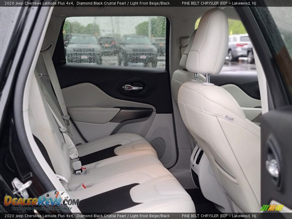Rear Seat of 2020 Jeep Cherokee Latitude Plus 4x4 Photo #27