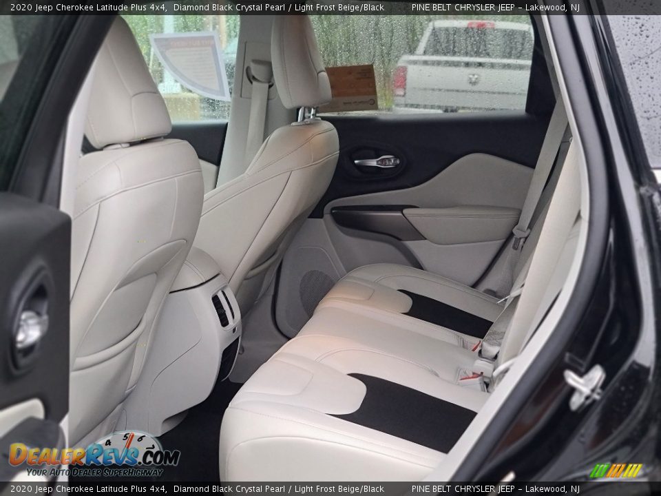 Rear Seat of 2020 Jeep Cherokee Latitude Plus 4x4 Photo #32