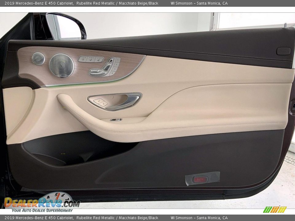 Door Panel of 2019 Mercedes-Benz E 450 Cabriolet Photo #26