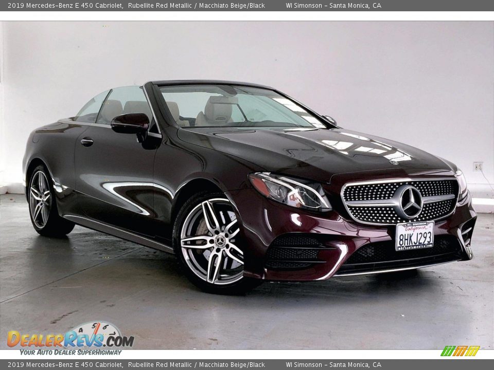 Rubellite Red Metallic 2019 Mercedes-Benz E 450 Cabriolet Photo #33