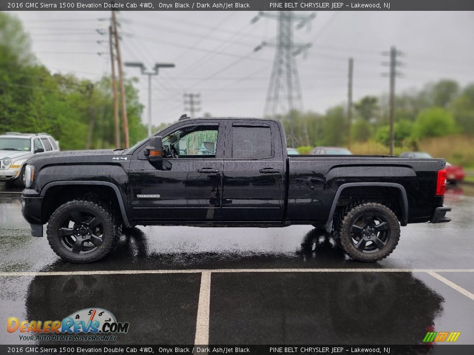 Onyx Black 2016 GMC Sierra 1500 Elevation Double Cab 4WD Photo #12