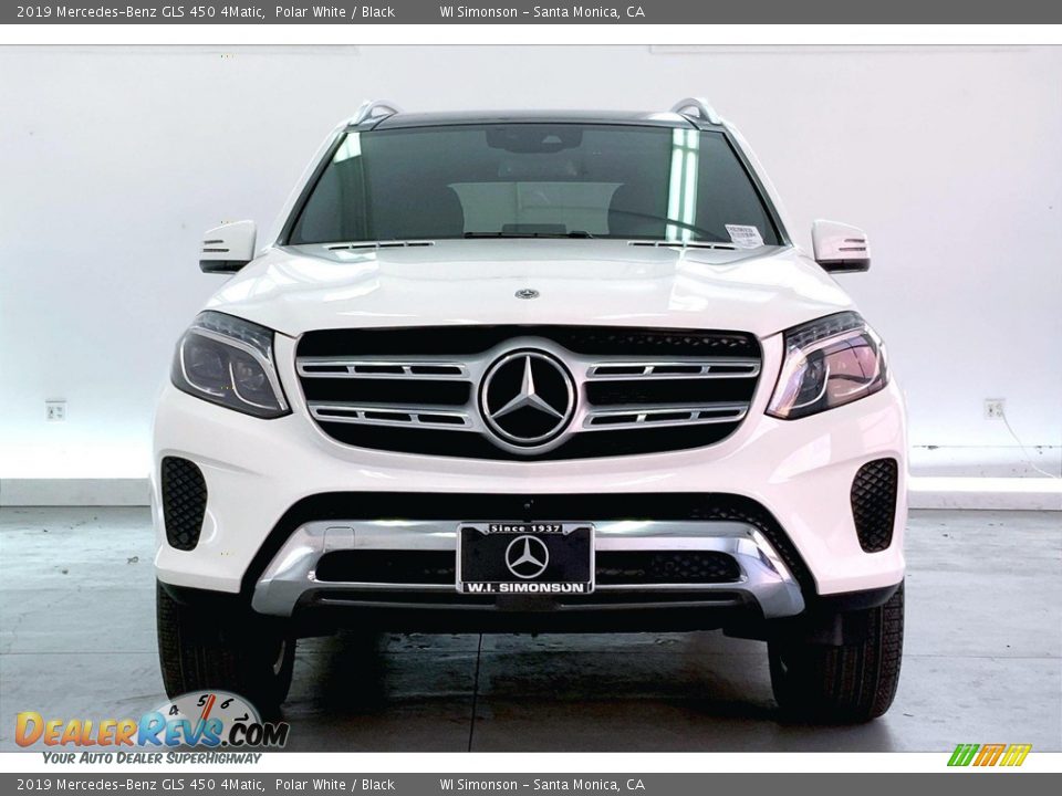 2019 Mercedes-Benz GLS 450 4Matic Polar White / Black Photo #2