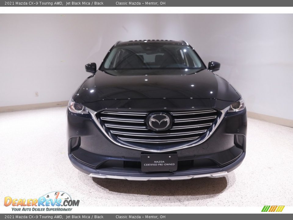 2021 Mazda CX-9 Touring AWD Jet Black Mica / Black Photo #2