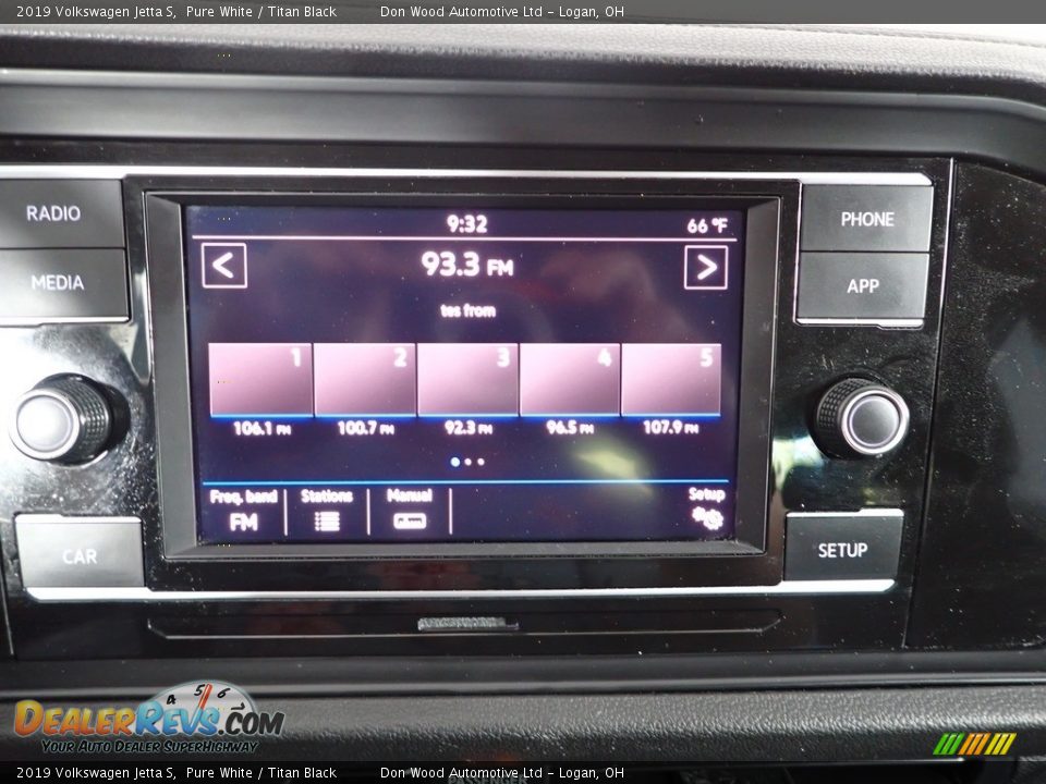 2019 Volkswagen Jetta S Pure White / Titan Black Photo #2