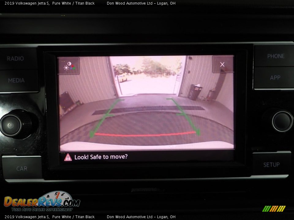 2019 Volkswagen Jetta S Pure White / Titan Black Photo #3