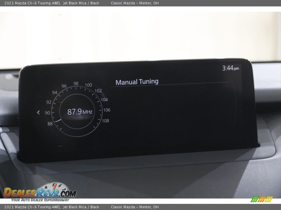 2021 Mazda CX-9 Touring AWD Jet Black Mica / Black Photo #11