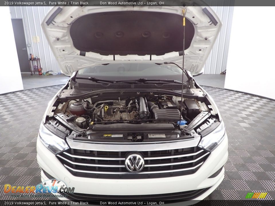 2019 Volkswagen Jetta S Pure White / Titan Black Photo #5