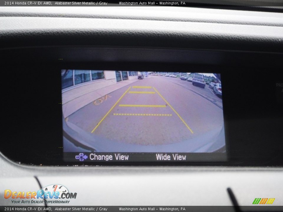 2014 Honda CR-V EX AWD Alabaster Silver Metallic / Gray Photo #19