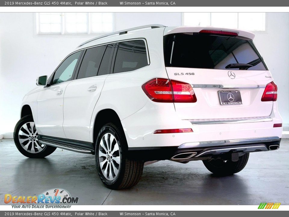 2019 Mercedes-Benz GLS 450 4Matic Polar White / Black Photo #10