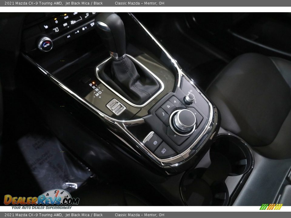 2021 Mazda CX-9 Touring AWD Jet Black Mica / Black Photo #14