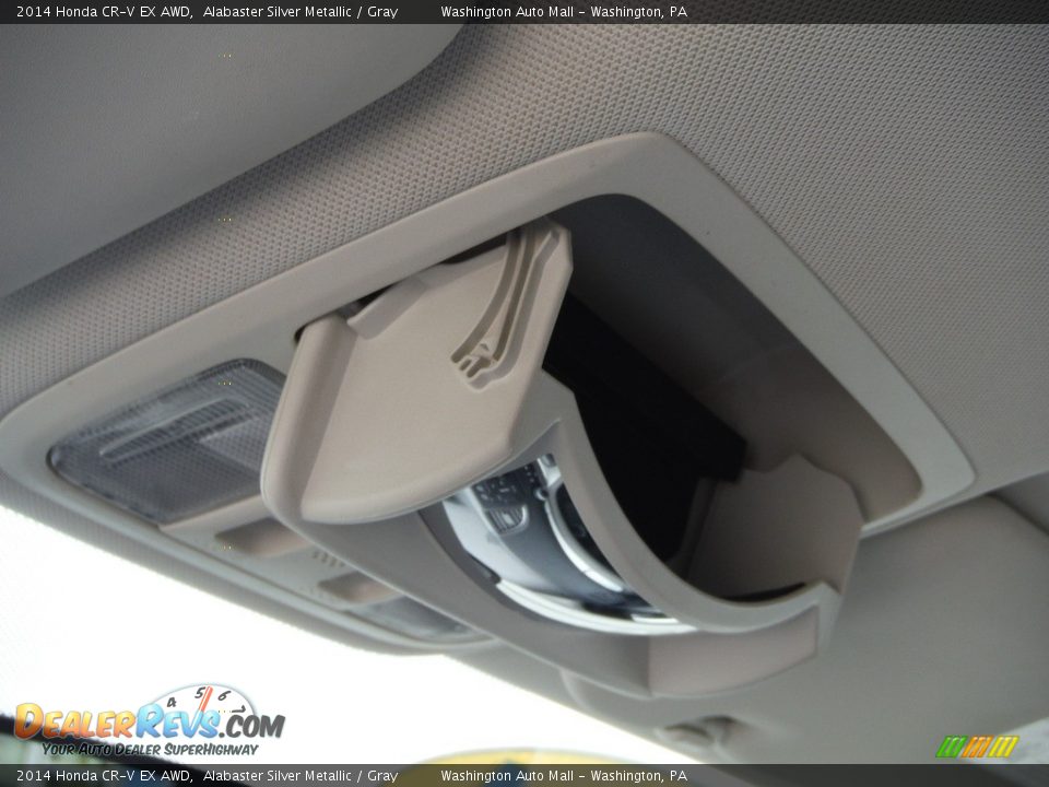2014 Honda CR-V EX AWD Alabaster Silver Metallic / Gray Photo #20