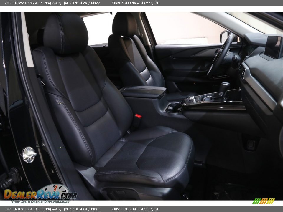2021 Mazda CX-9 Touring AWD Jet Black Mica / Black Photo #15