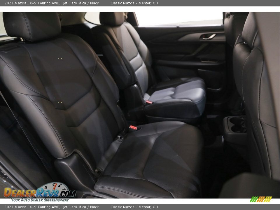 2021 Mazda CX-9 Touring AWD Jet Black Mica / Black Photo #16