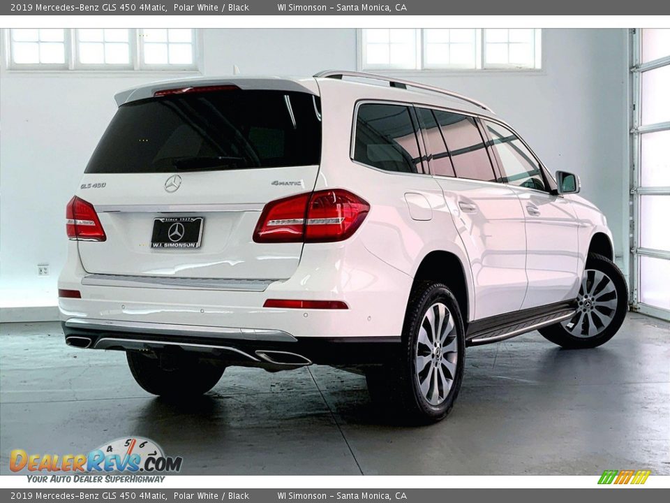 2019 Mercedes-Benz GLS 450 4Matic Polar White / Black Photo #13