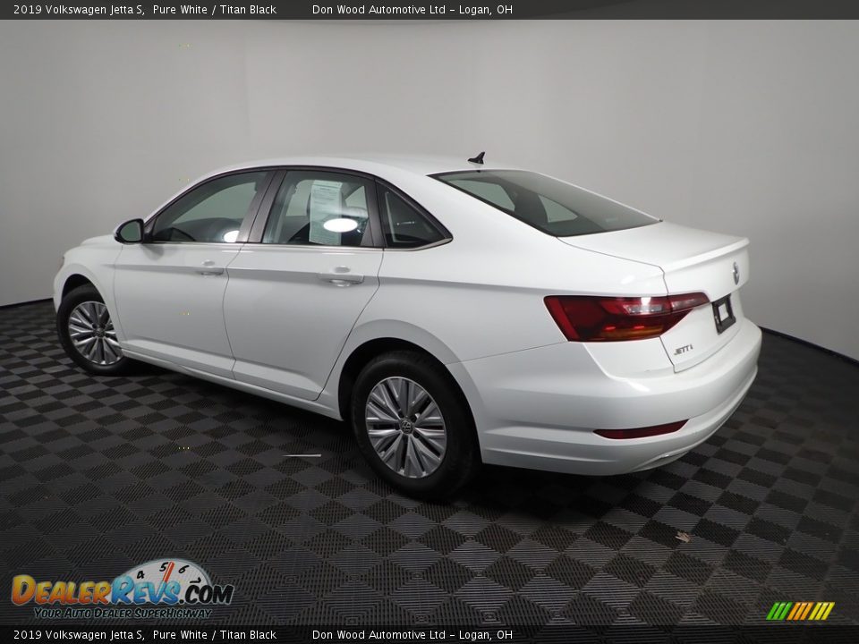 2019 Volkswagen Jetta S Pure White / Titan Black Photo #9