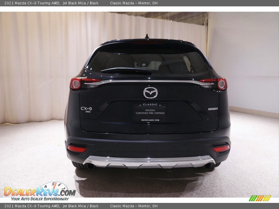 2021 Mazda CX-9 Touring AWD Jet Black Mica / Black Photo #19