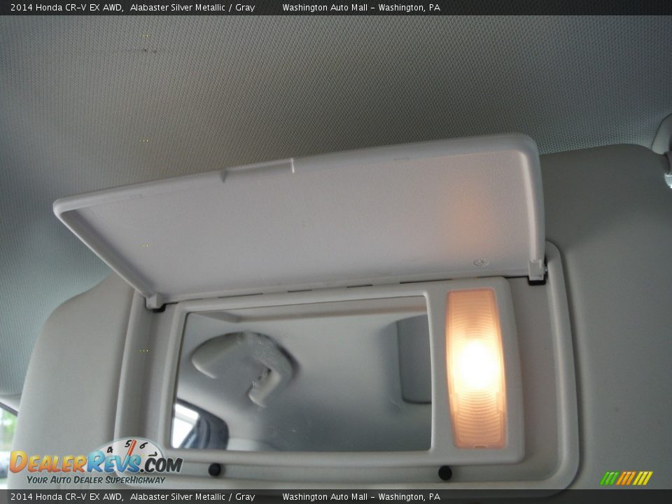 2014 Honda CR-V EX AWD Alabaster Silver Metallic / Gray Photo #24