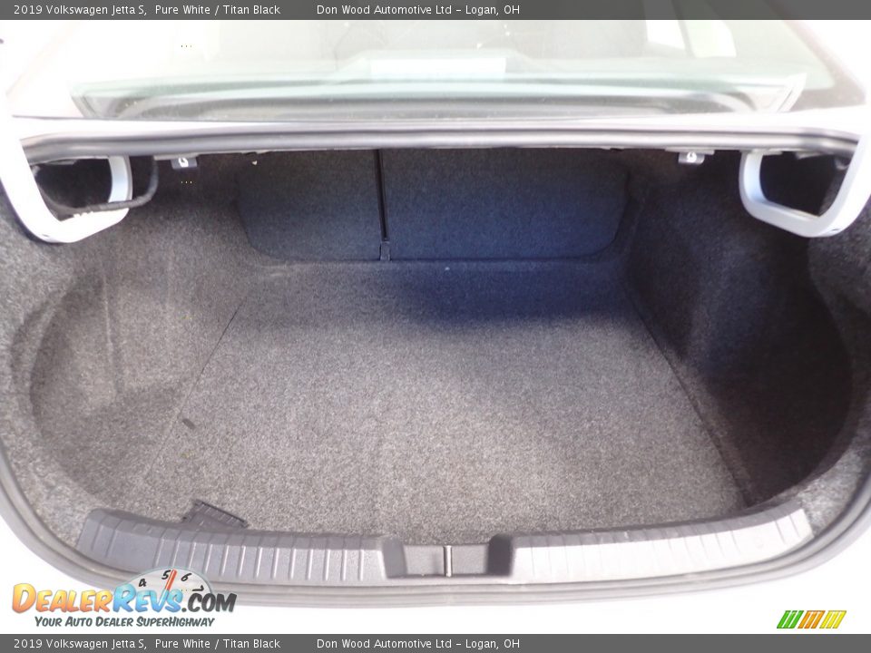 2019 Volkswagen Jetta S Pure White / Titan Black Photo #12