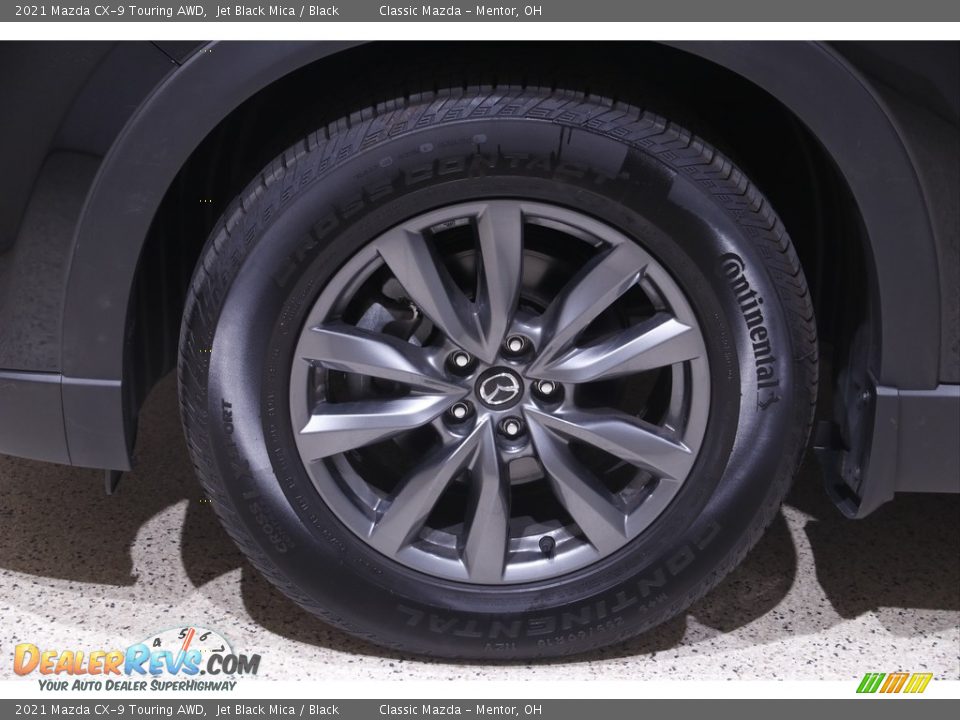 2021 Mazda CX-9 Touring AWD Jet Black Mica / Black Photo #21