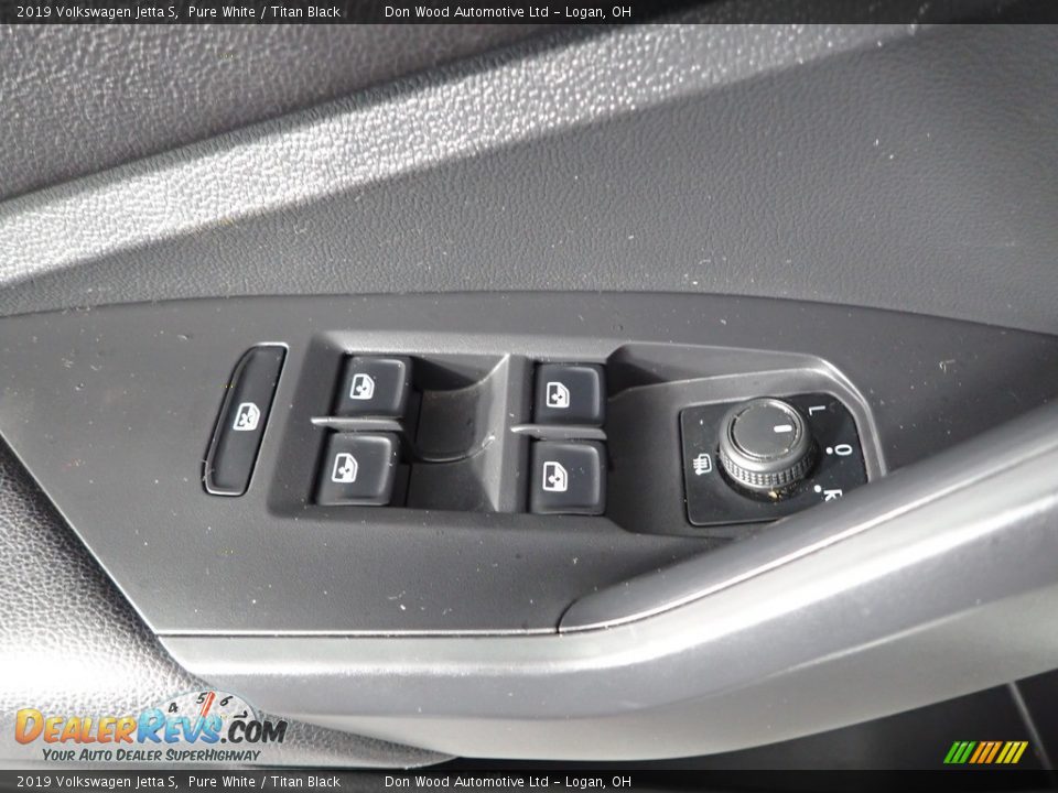 2019 Volkswagen Jetta S Pure White / Titan Black Photo #15