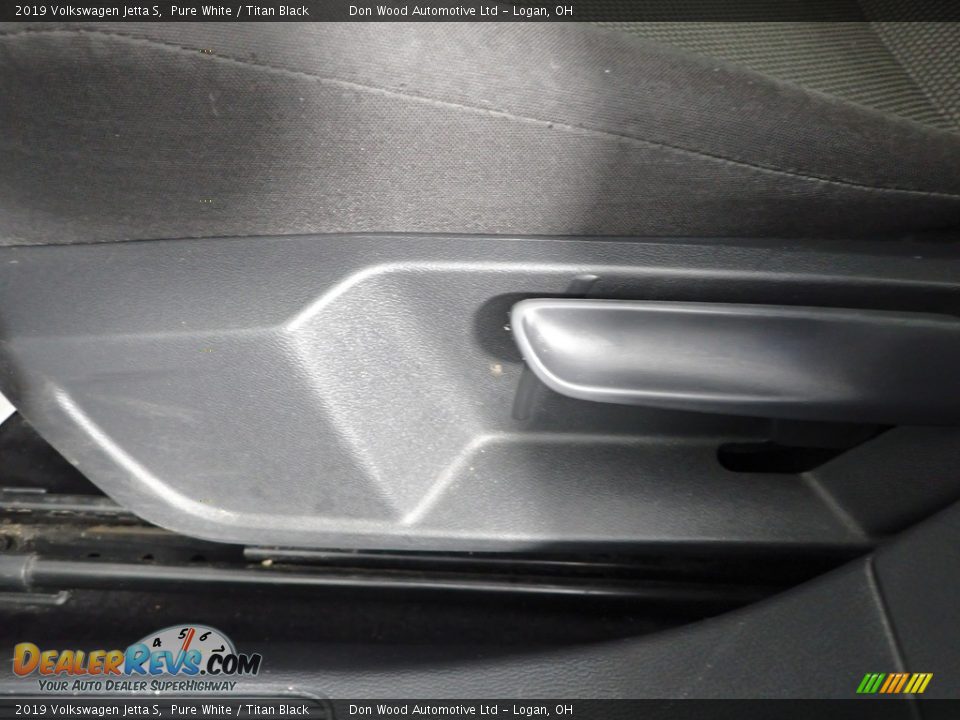 2019 Volkswagen Jetta S Pure White / Titan Black Photo #16