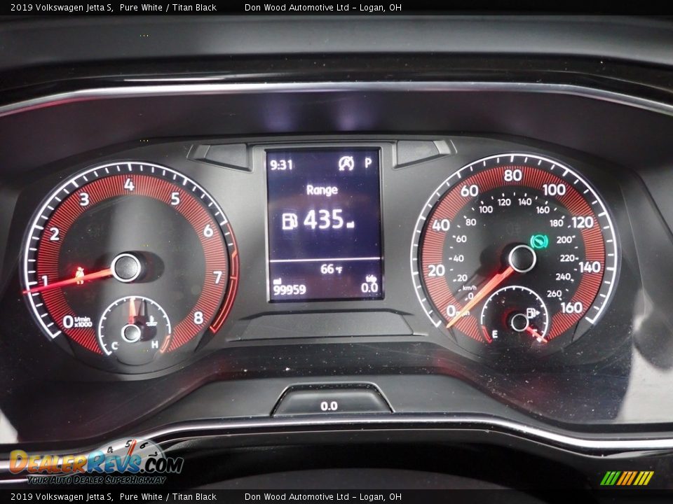 2019 Volkswagen Jetta S Pure White / Titan Black Photo #20