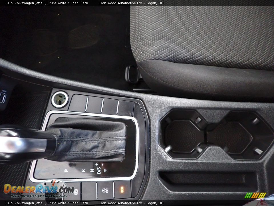2019 Volkswagen Jetta S Pure White / Titan Black Photo #22