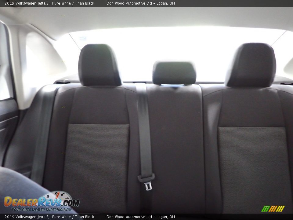 2019 Volkswagen Jetta S Pure White / Titan Black Photo #23