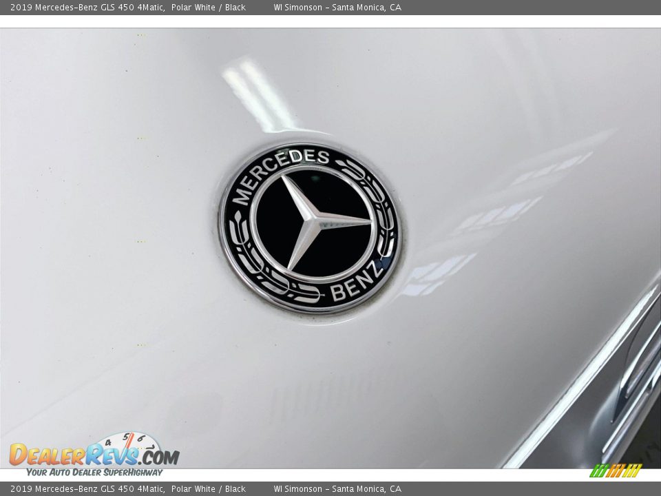 2019 Mercedes-Benz GLS 450 4Matic Polar White / Black Photo #30