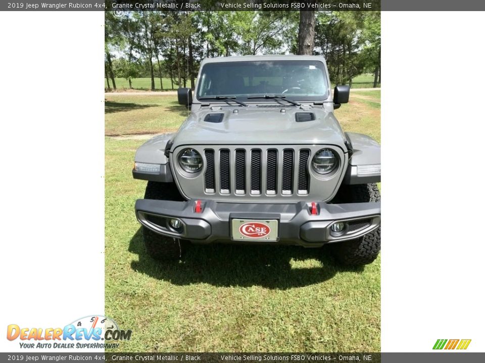 2019 Jeep Wrangler Rubicon 4x4 Granite Crystal Metallic / Black Photo #9