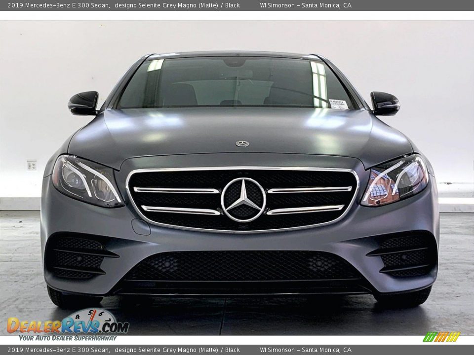 2019 Mercedes-Benz E 300 Sedan designo Selenite Grey Magno (Matte) / Black Photo #2