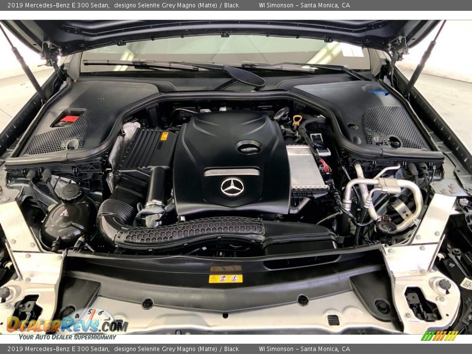 2019 Mercedes-Benz E 300 Sedan designo Selenite Grey Magno (Matte) / Black Photo #9