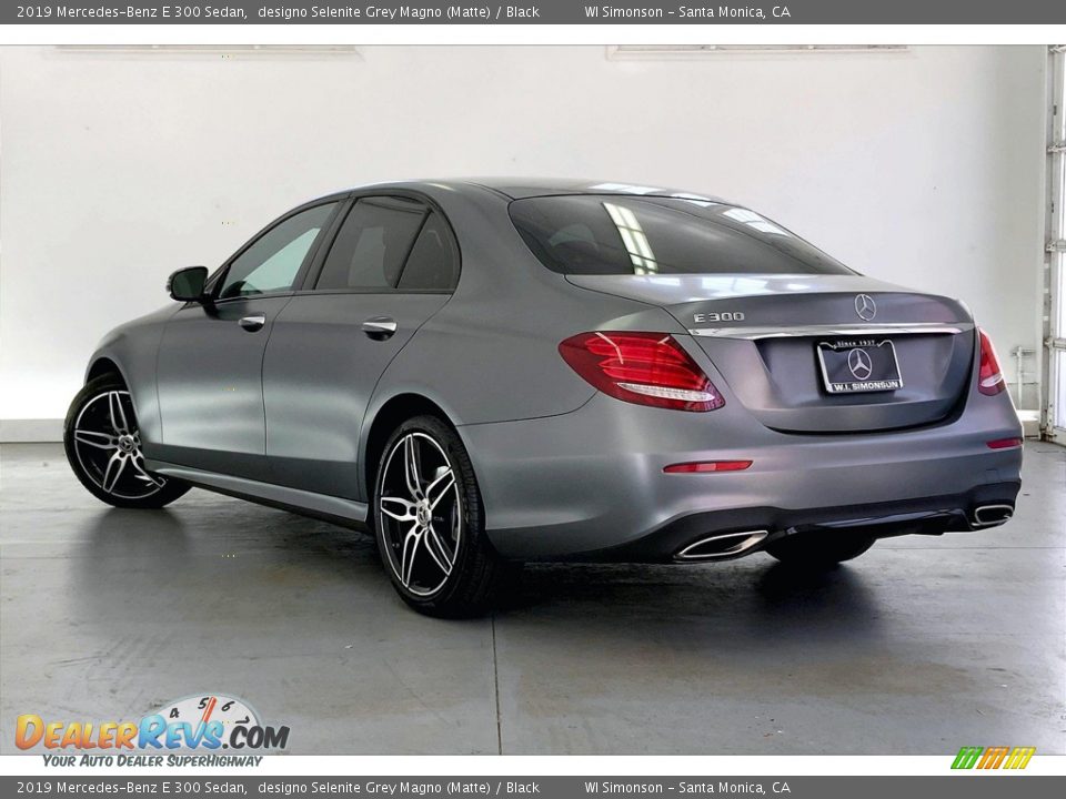 2019 Mercedes-Benz E 300 Sedan designo Selenite Grey Magno (Matte) / Black Photo #10