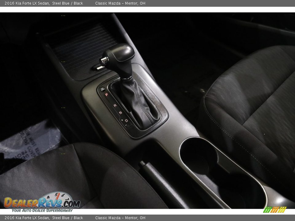 2016 Kia Forte LX Sedan Steel Blue / Black Photo #11