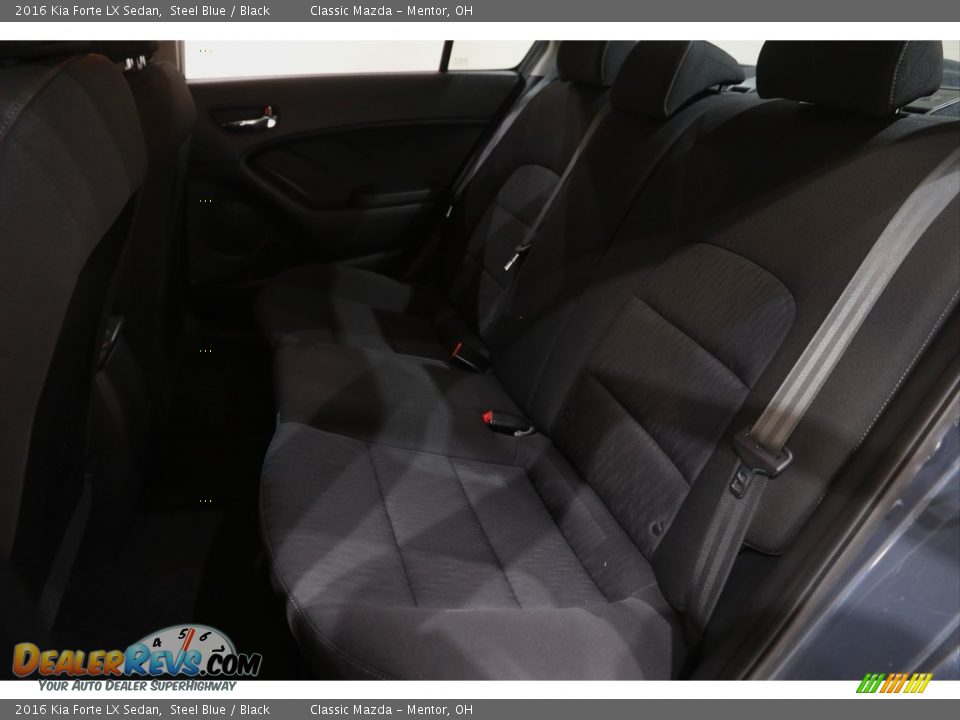 2016 Kia Forte LX Sedan Steel Blue / Black Photo #15