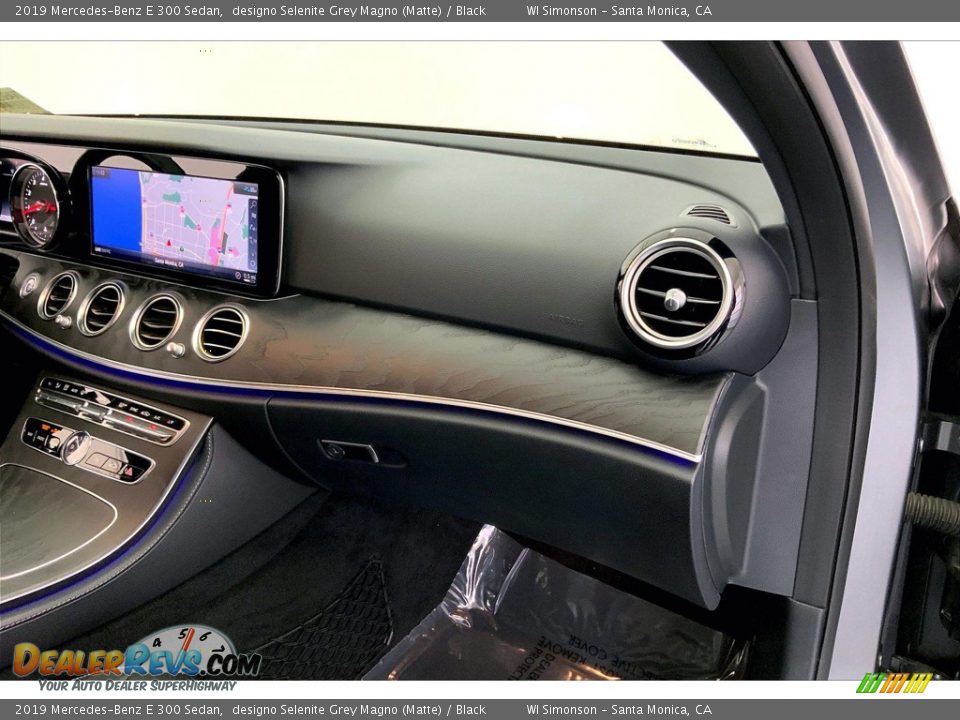 2019 Mercedes-Benz E 300 Sedan designo Selenite Grey Magno (Matte) / Black Photo #16