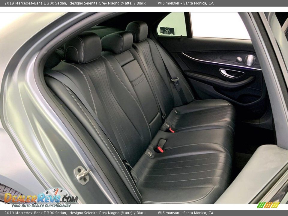 2019 Mercedes-Benz E 300 Sedan designo Selenite Grey Magno (Matte) / Black Photo #19