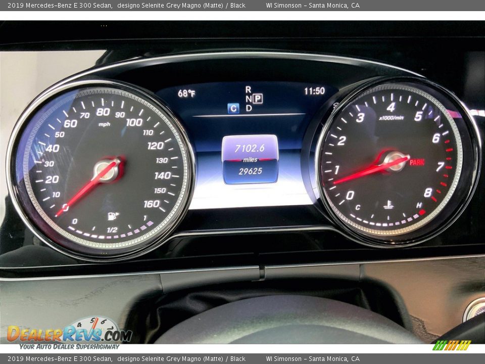2019 Mercedes-Benz E 300 Sedan designo Selenite Grey Magno (Matte) / Black Photo #23