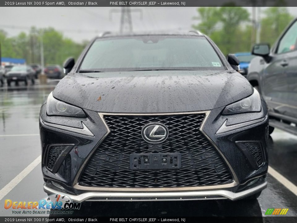 2019 Lexus NX 300 F Sport AWD Obsidian / Black Photo #2