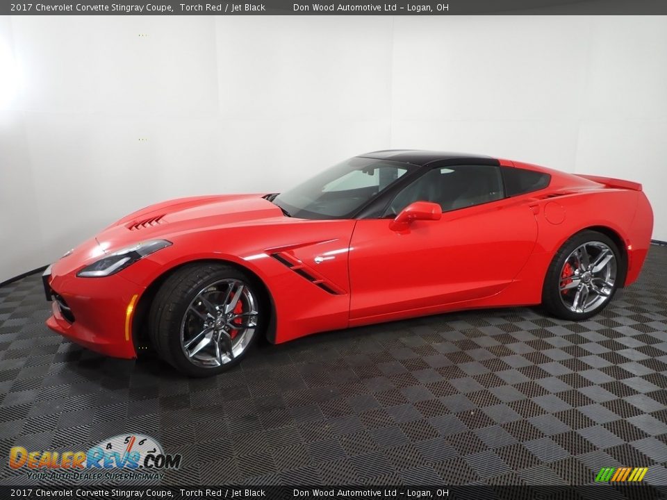 2017 Chevrolet Corvette Stingray Coupe Torch Red / Jet Black Photo #7