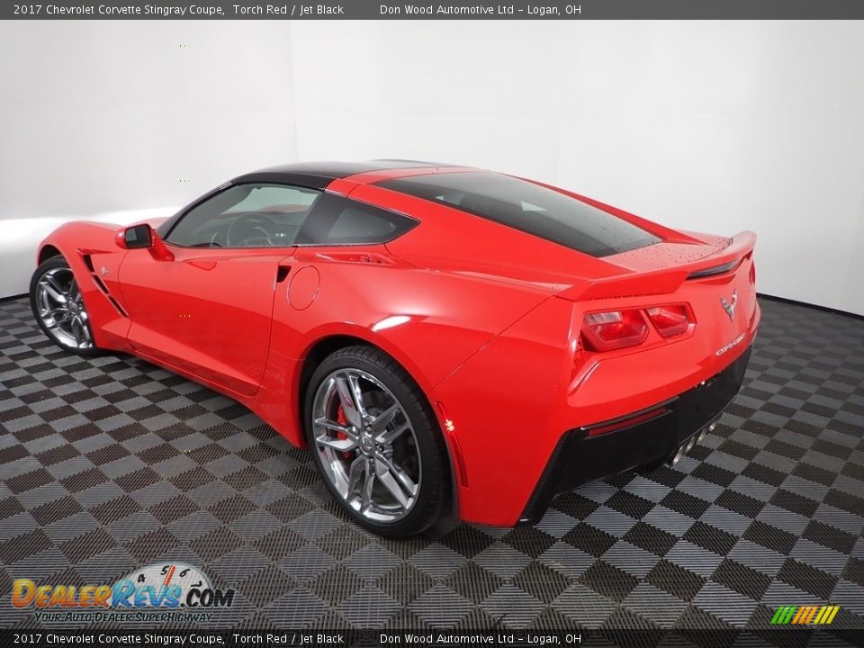 2017 Chevrolet Corvette Stingray Coupe Torch Red / Jet Black Photo #9