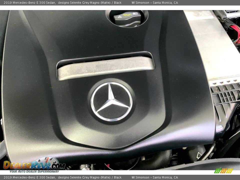 2019 Mercedes-Benz E 300 Sedan designo Selenite Grey Magno (Matte) / Black Photo #32
