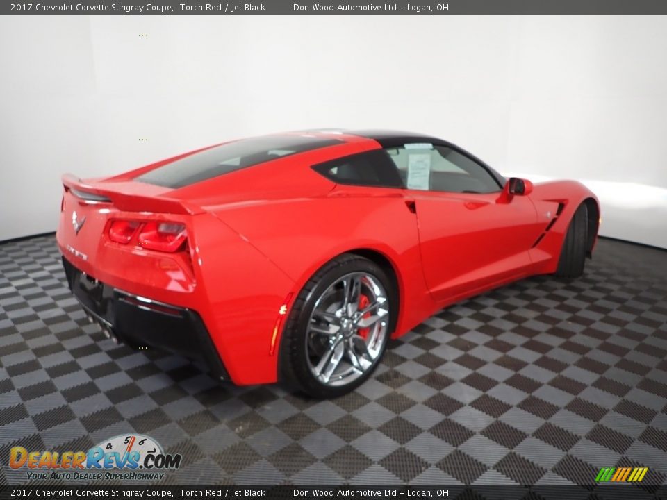 2017 Chevrolet Corvette Stingray Coupe Torch Red / Jet Black Photo #13
